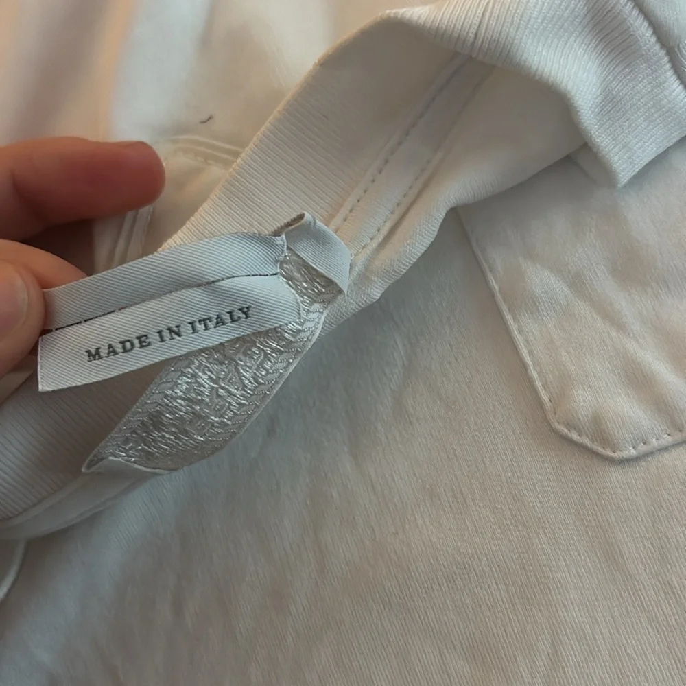 PRADA WHITE ELEVATED POCKET TEE - Picture 10 of 11